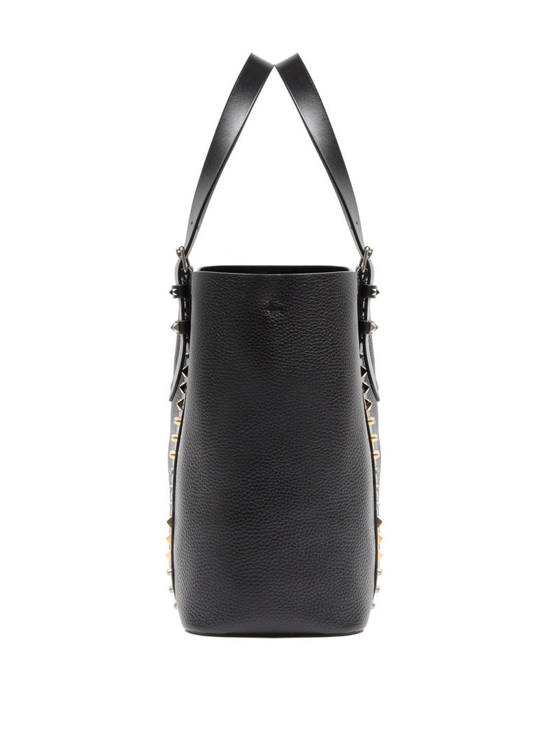 Valentino Rockstud grained tote bag outlook