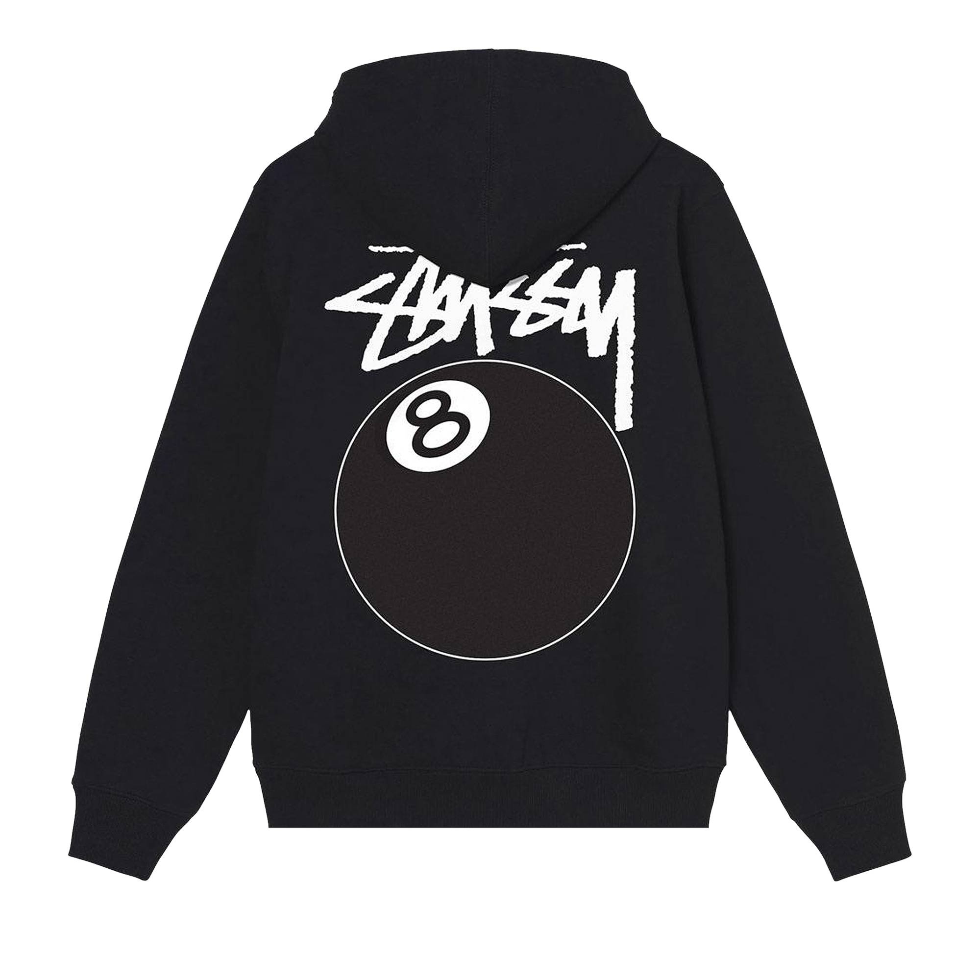 Stussy 8 Ball Hood 'Black' - 2