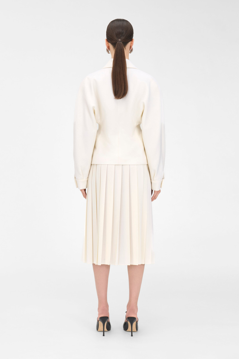 WOOL CREPE JACKET 4