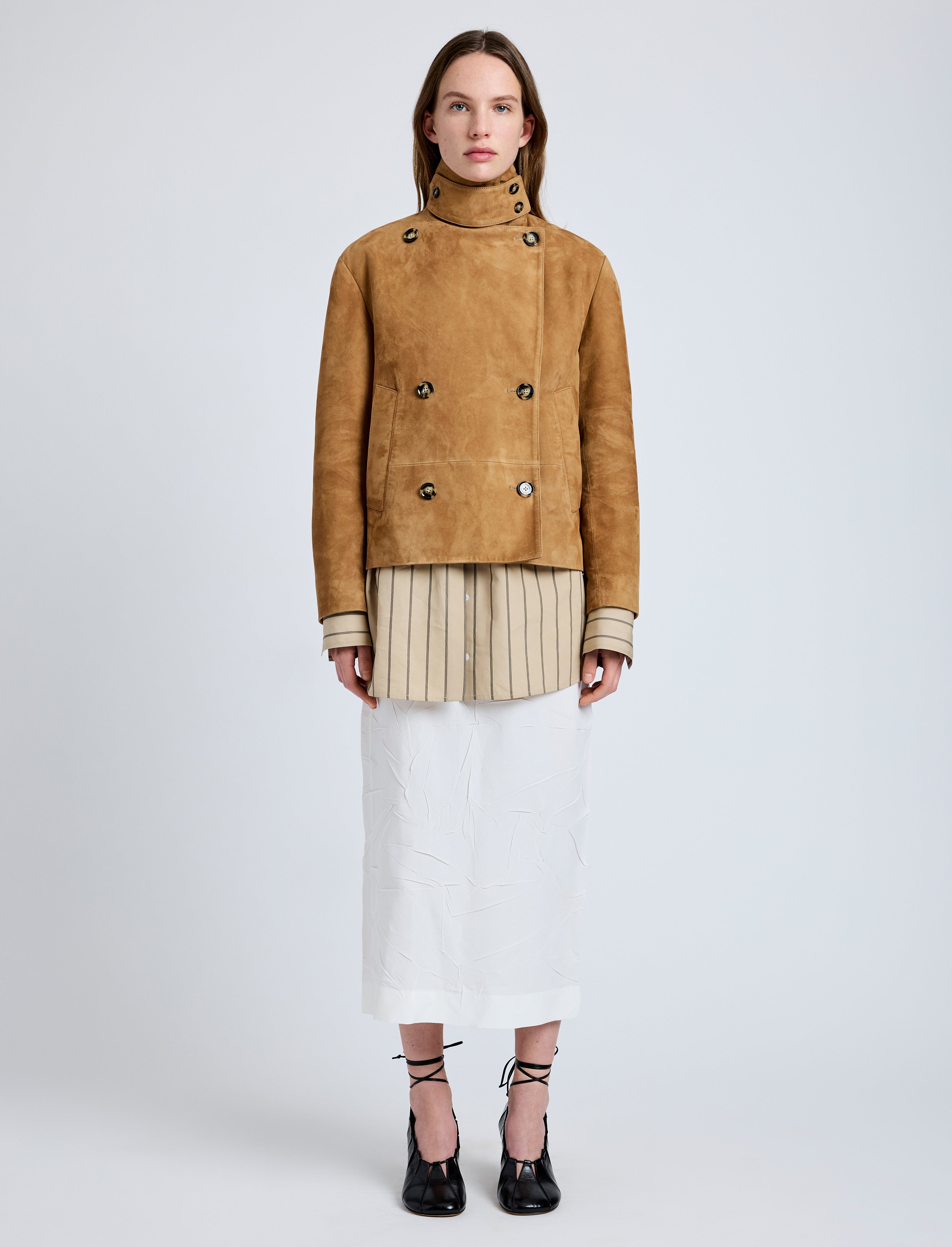 Nola Jacket in Suede - 7