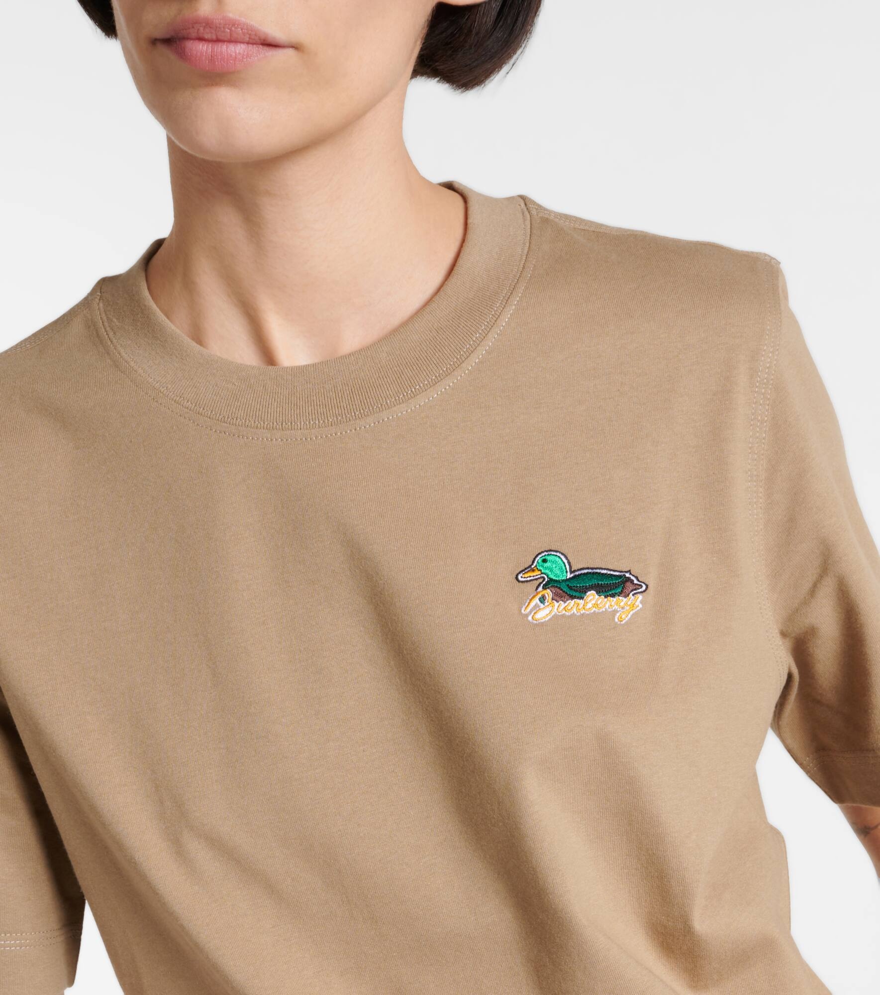 Logo cotton jersey T-shirt - 4