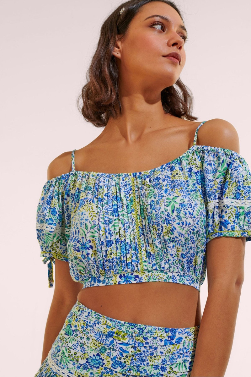 Top Bonny - White Blue Nature 1