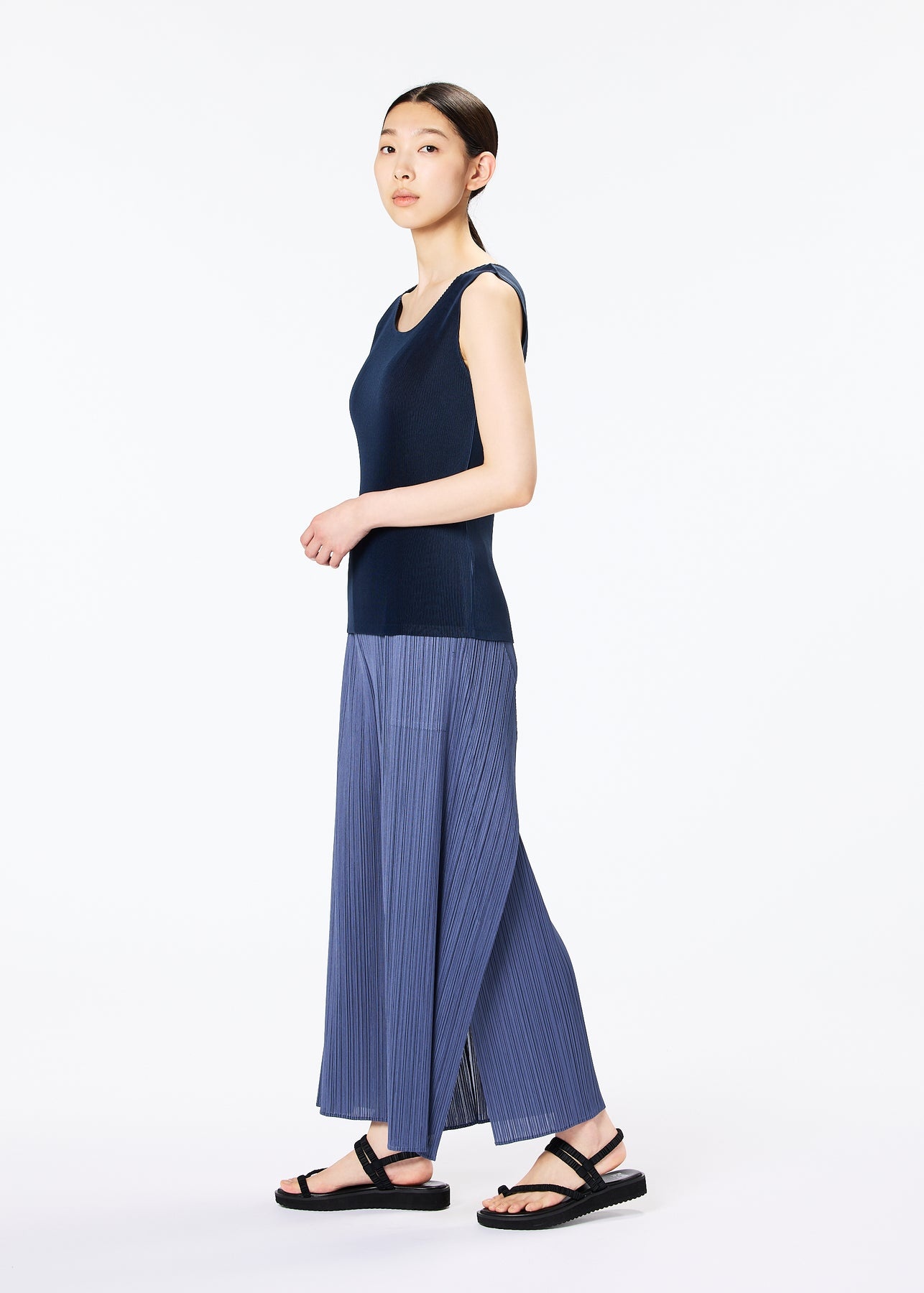 Pleats Please Issey Miyake MIST JUNE TOP | REVERSIBLE