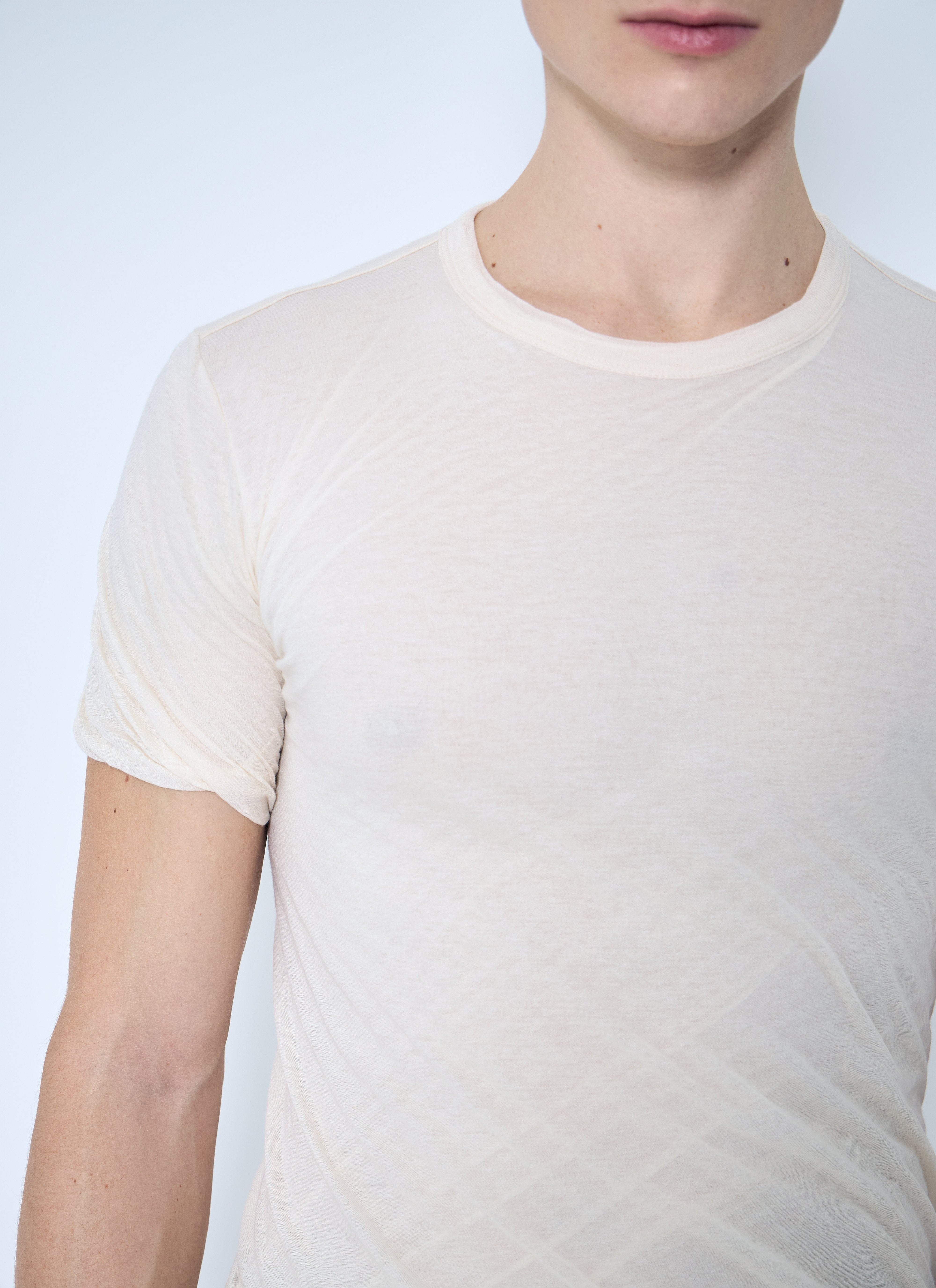 Rick Owens Men Layered Short Sleeve T-Shirt - 6