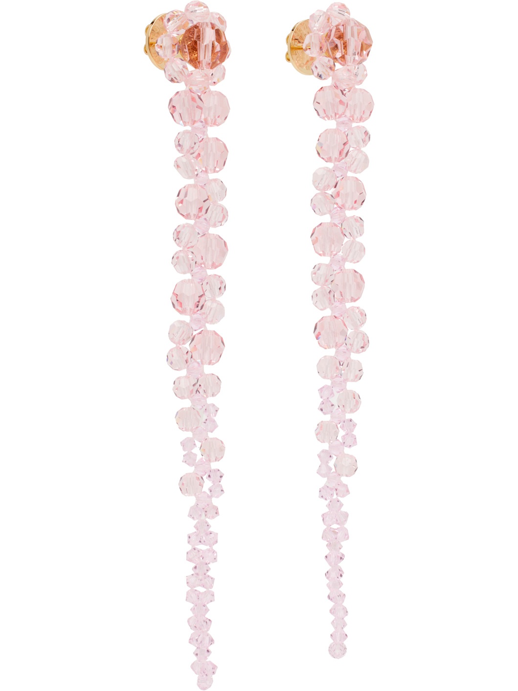 Pink Drip Earrings - 2