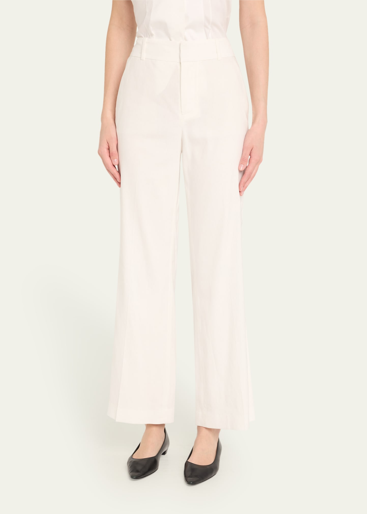 Quinn High-Rise Ankle Kick Flare Pants - 4