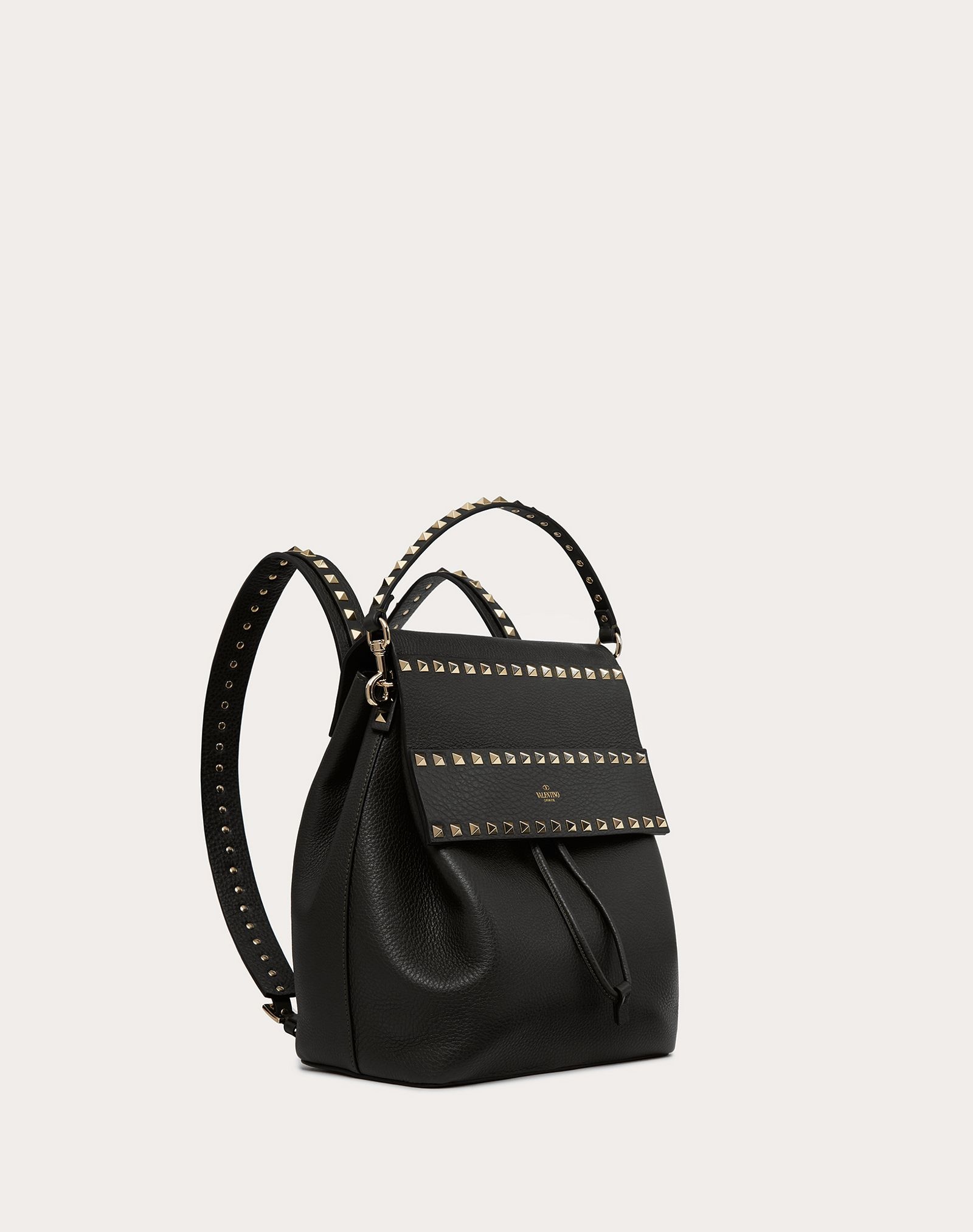 Rockstud Grainy Calfskin Backpack - 2