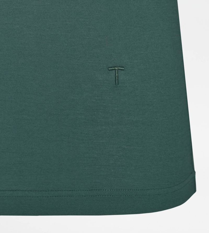 TOP IN COTTON JERSEY - GREEN 8