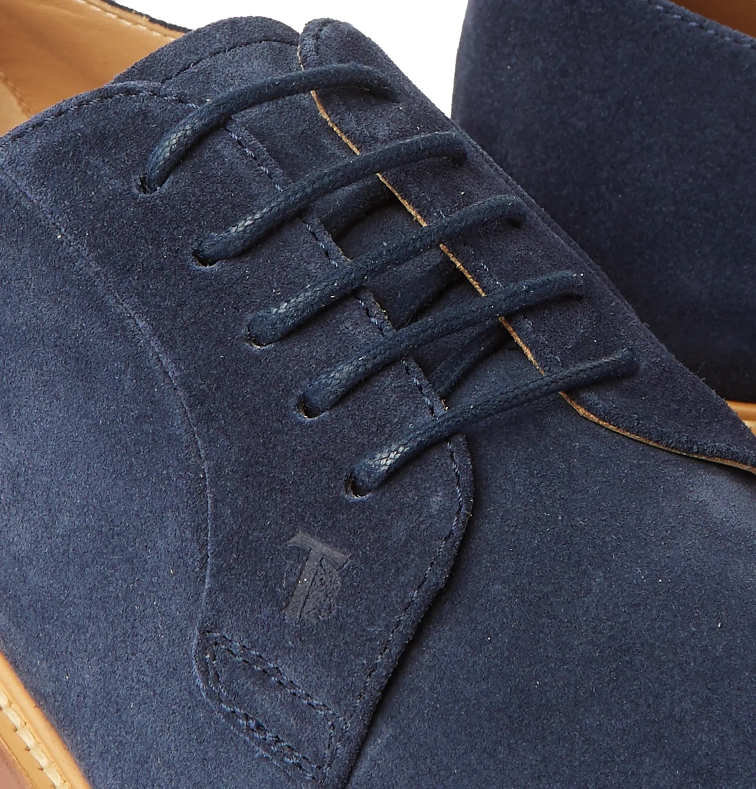 Suede Derby Shoes - 7