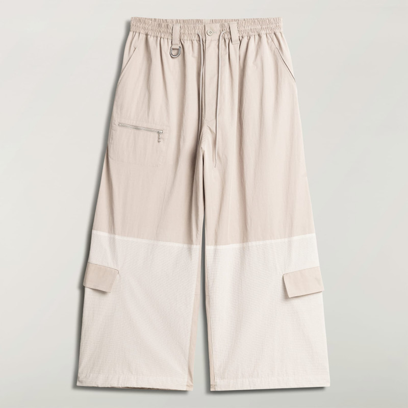 Y-3 CROPPED STRAIGHT LEG PANTS 1
