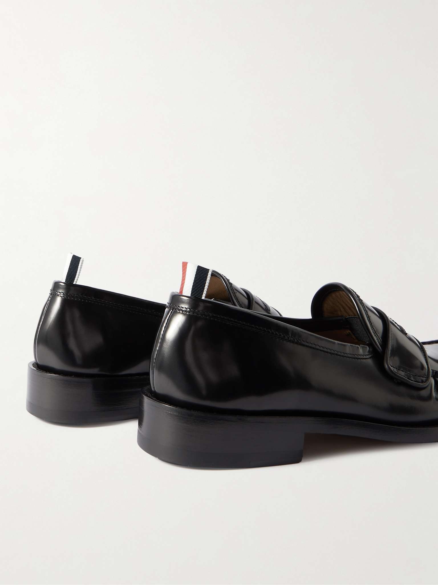 Varsity Patent-Leather Penny Loafers - 5