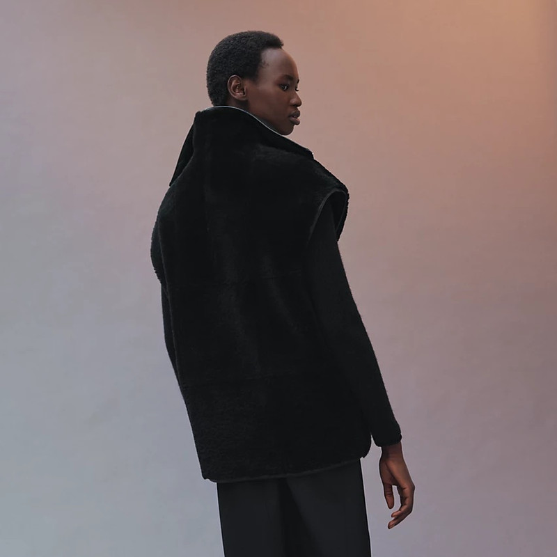 Reversible "Tatersale" leather vest 5