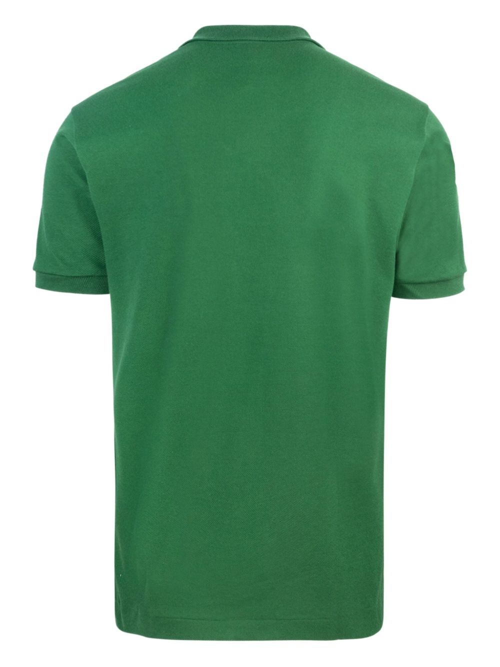 logo-patch polo shirt - 2