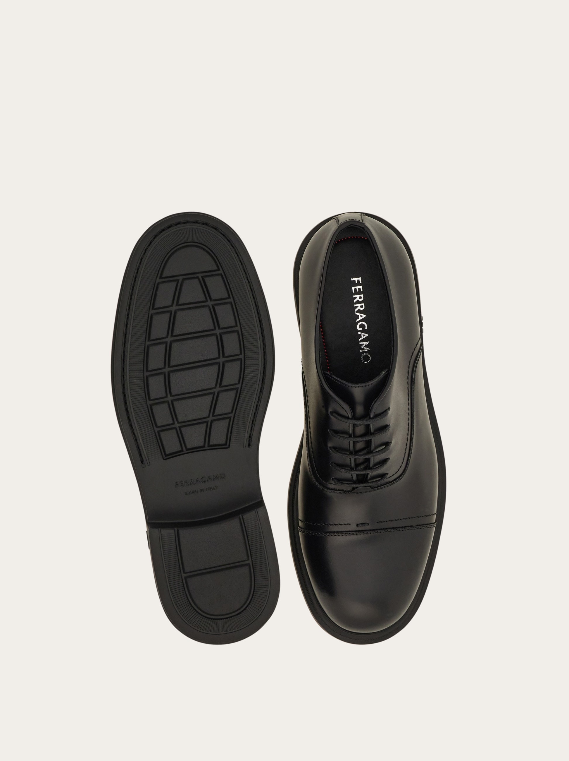 Oxford with toe cap - 5