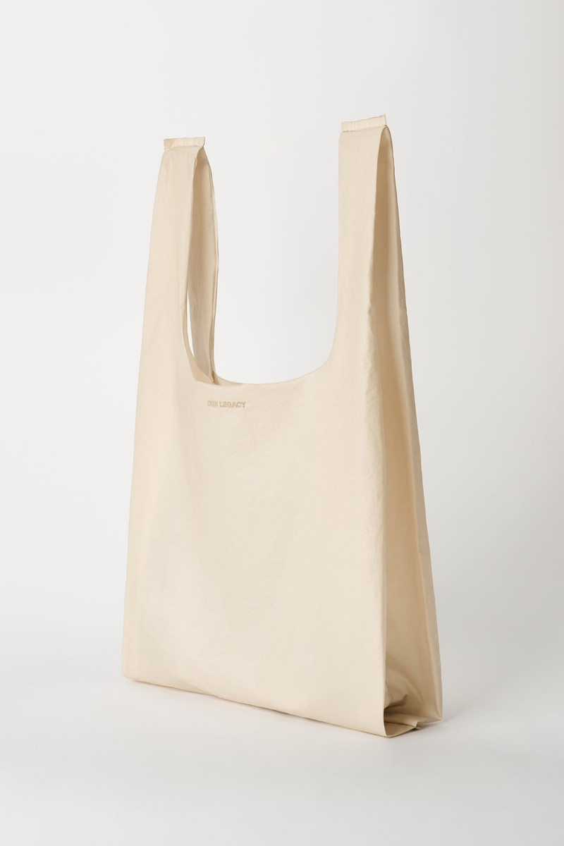 Our Legacy Grocery Bag Porcelain Nyloguard Grid outlook