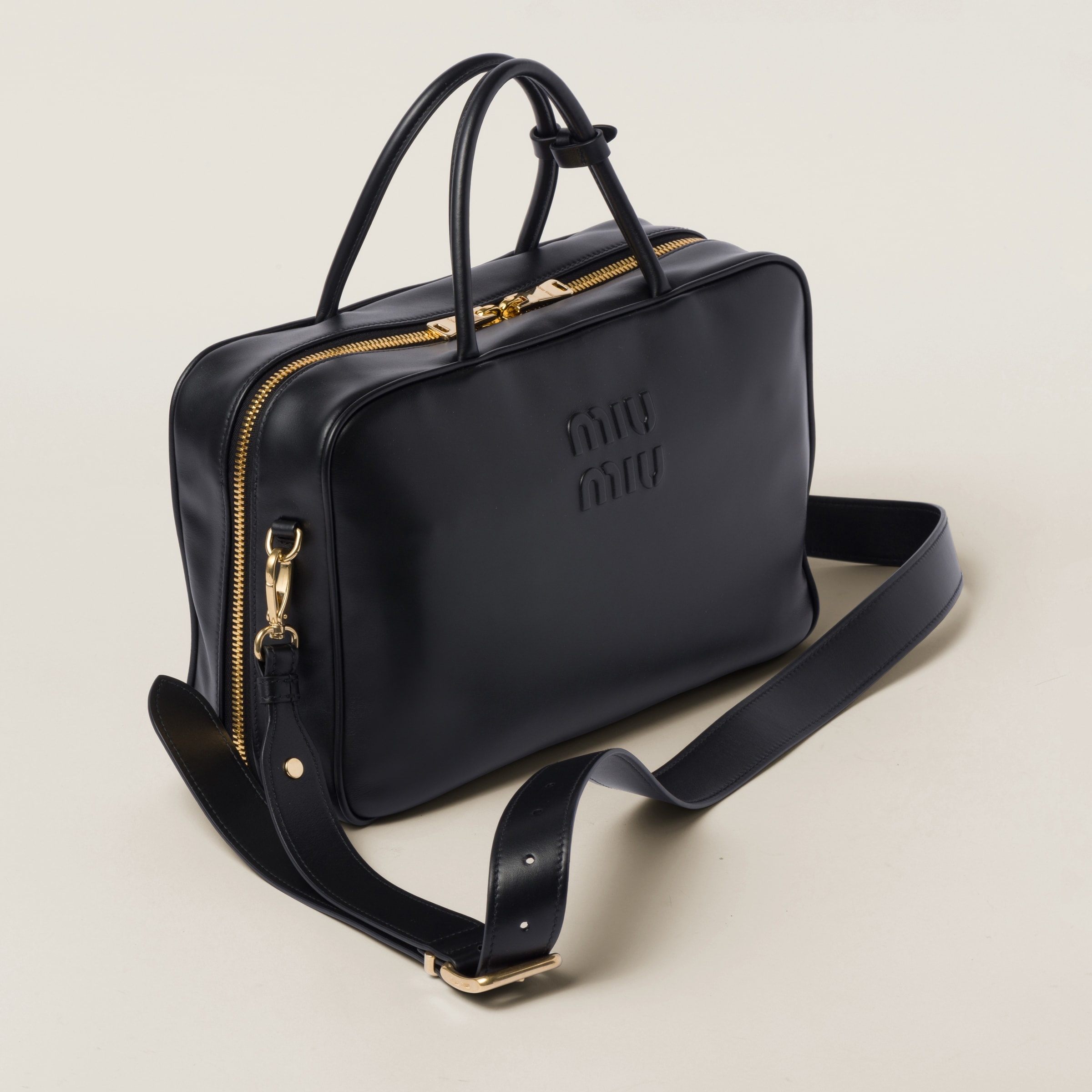 ハンドバッグ MiuMiu | RUNWAY Leather top-handle bag Miu Miu Leather top-handle bag for Women - Black in UAE