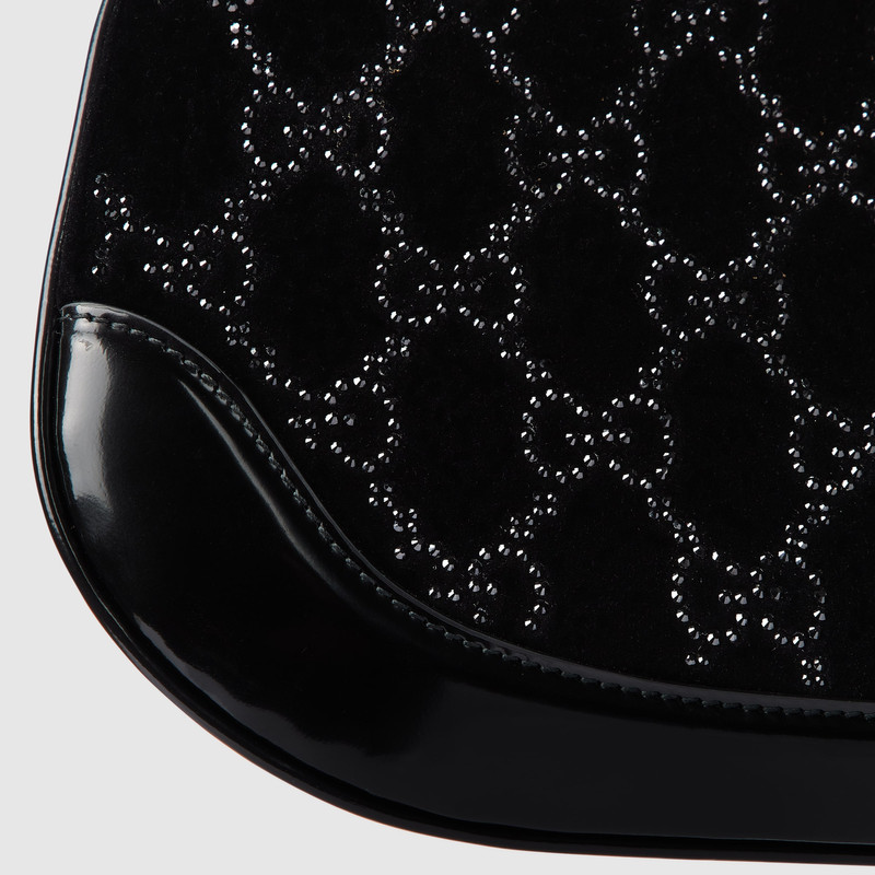Crystals medium shoulder bag 8