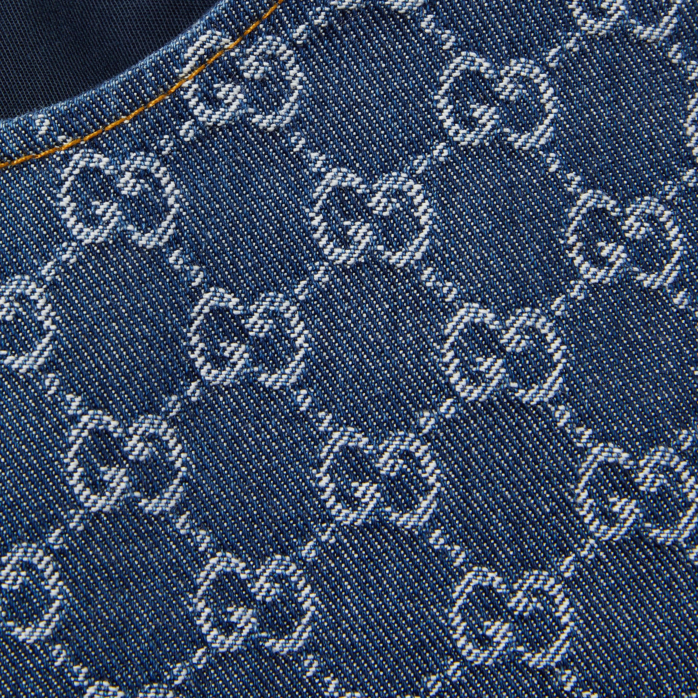 GG denim jacquard dress - 8