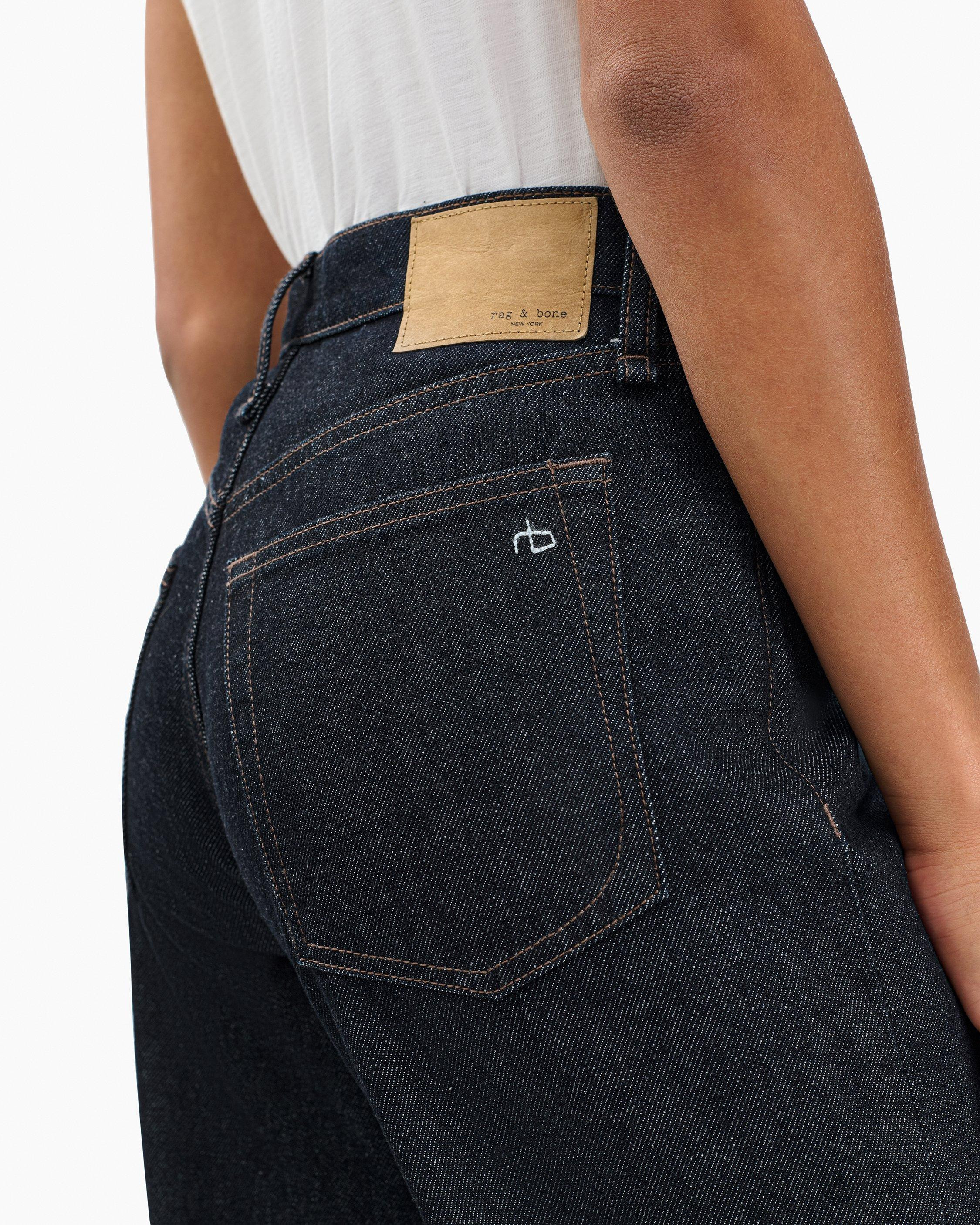 Shea Ankle Relaxed Straight Jeans
Lightweight Rigid in Twilight Rinse Combo - 5
