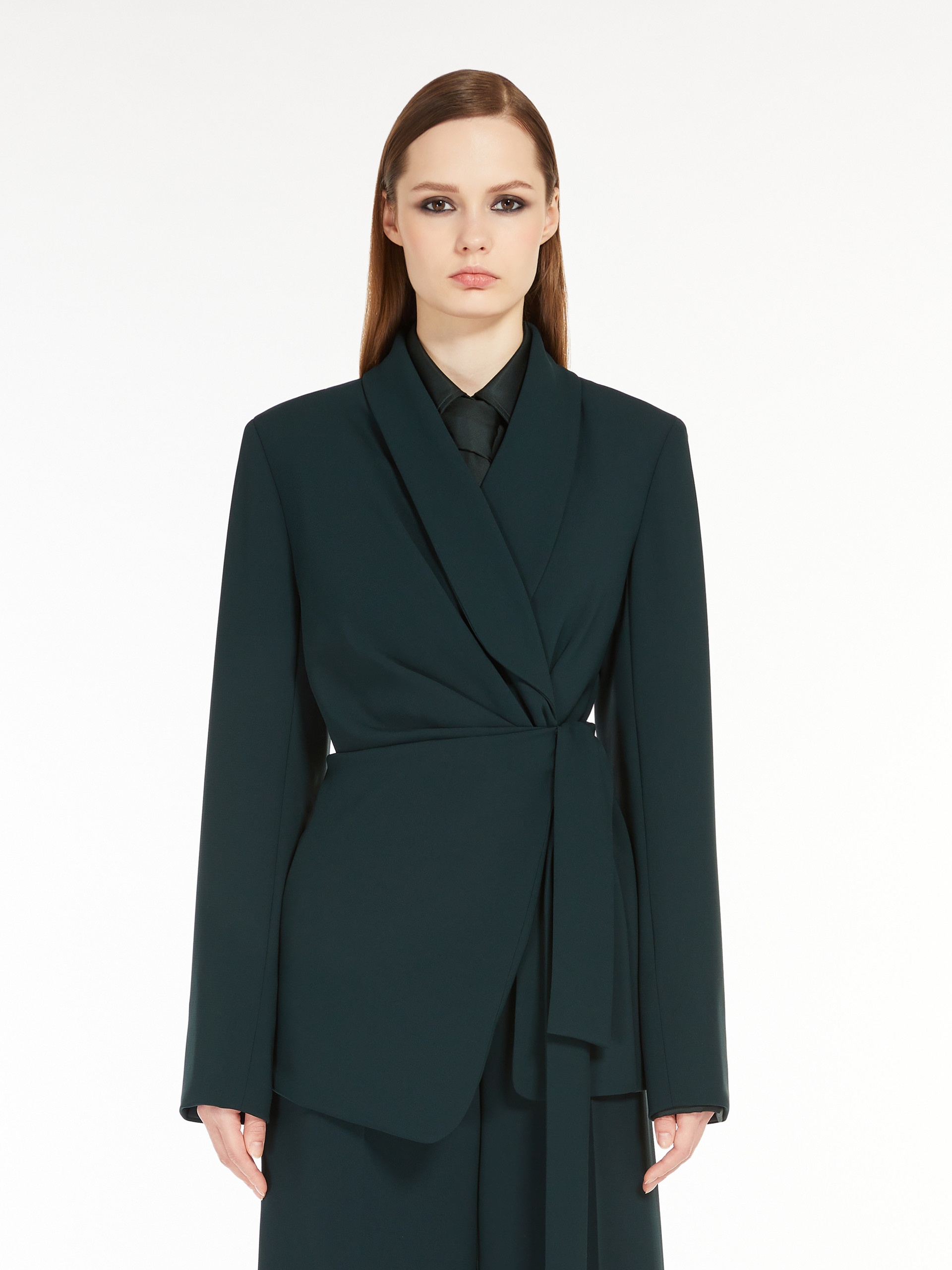 COMMA Wrap jacket in cady - 3