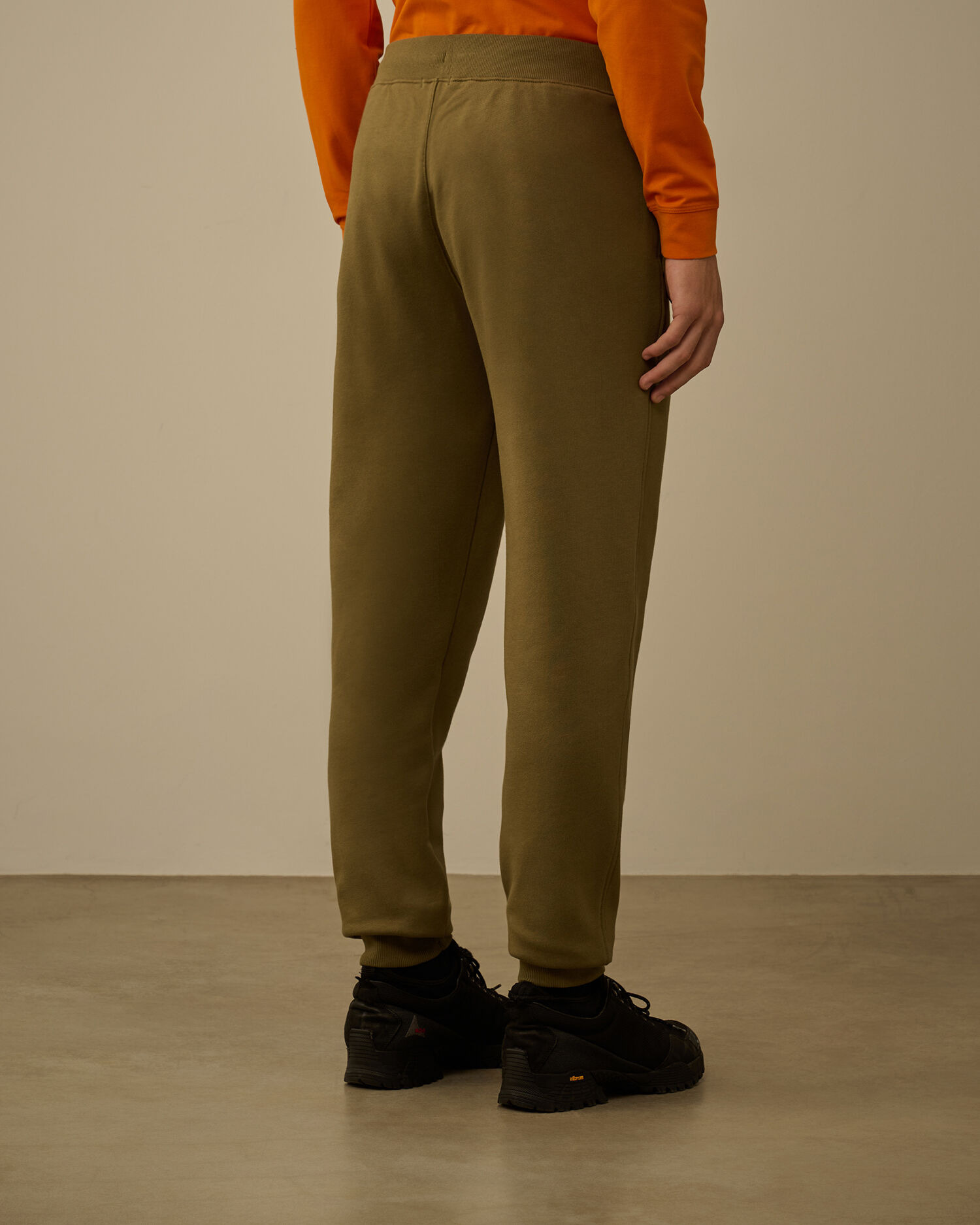 Diagonal Raised Fleece Lens Sweatpants - 4