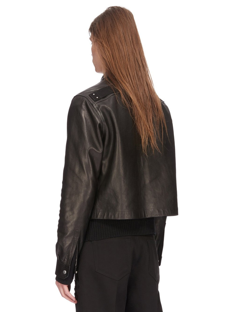 Alice Strobe leather shirt jacket 3