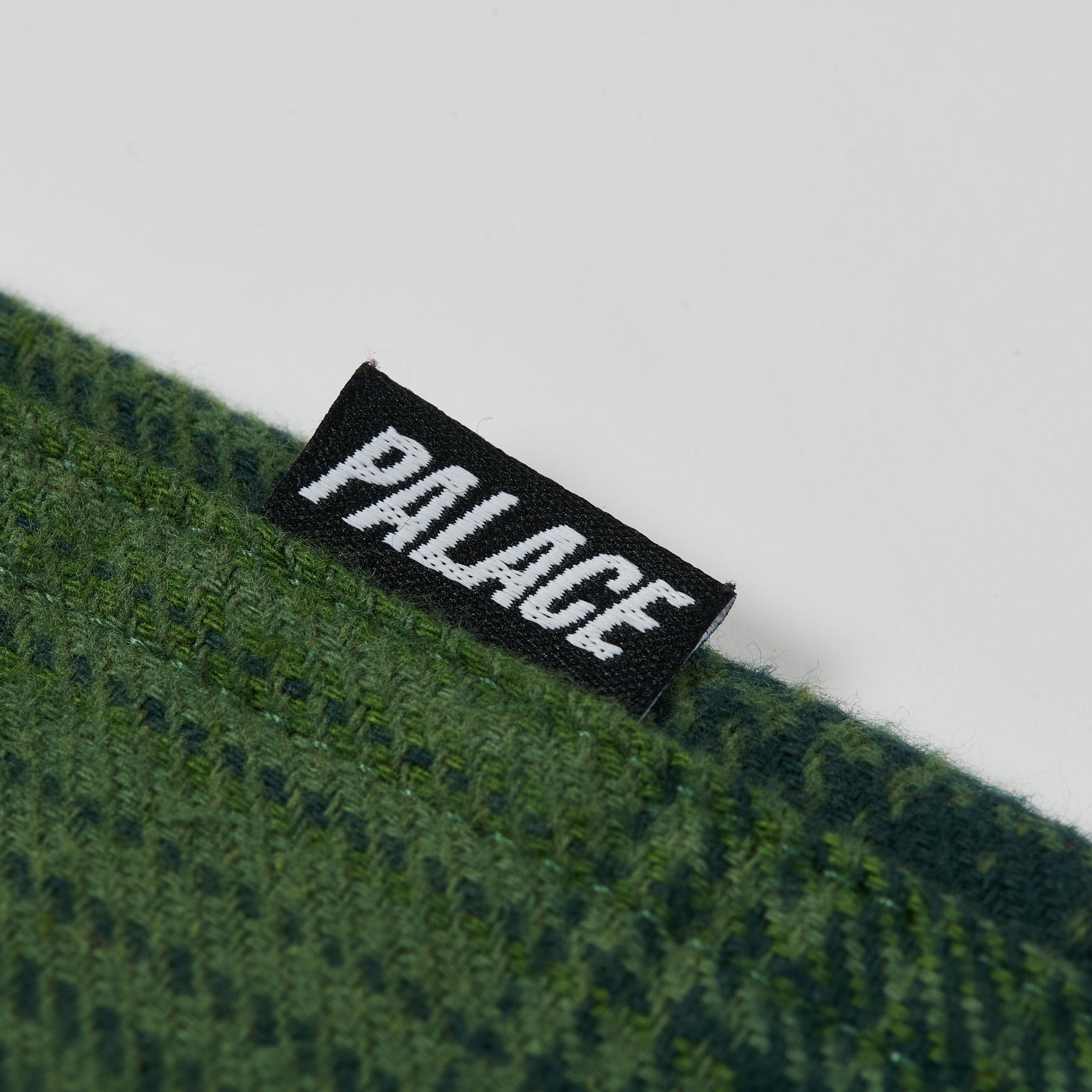 BRUSHED FLANNEL DROP SHOULDER SHIRT GREEN - 3