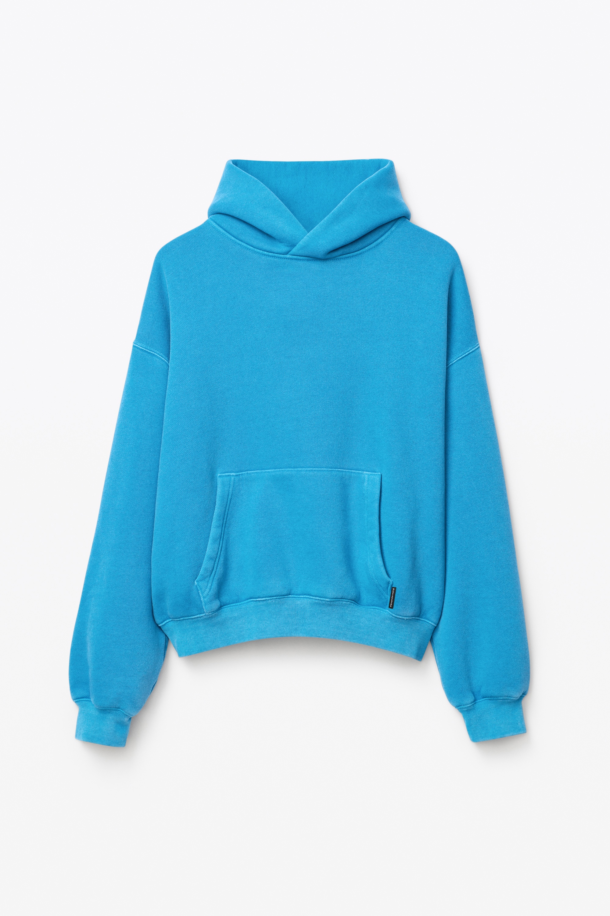 HOODIE IN DENSE FLEECE - 1