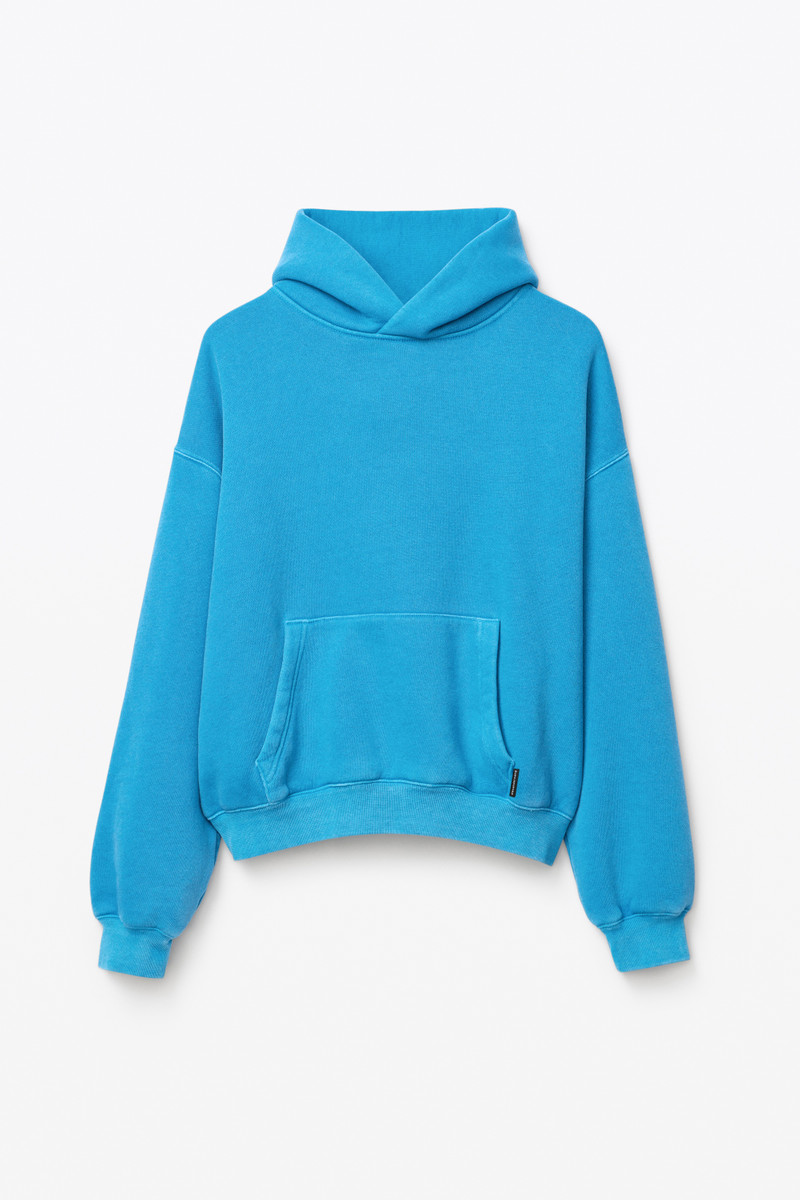 HOODIE IN DENSE FLEECE 1