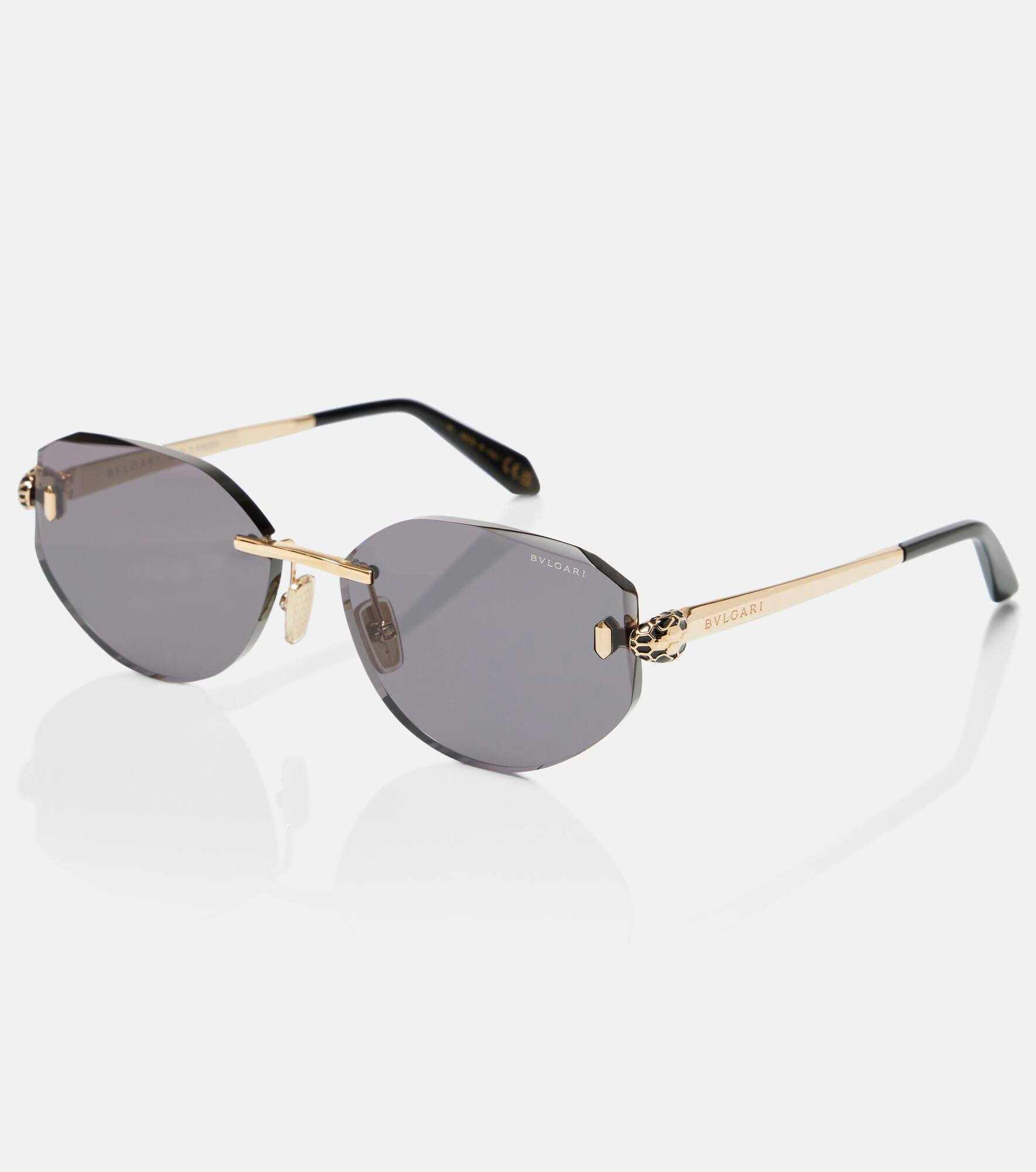 Serpenti Forever oval sunglasses - 4