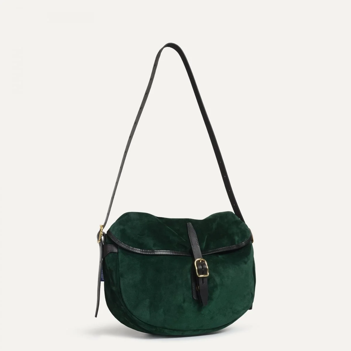 MARGOT HALF MOON FISHERMAN'S BAG - DARK GREEN - 1