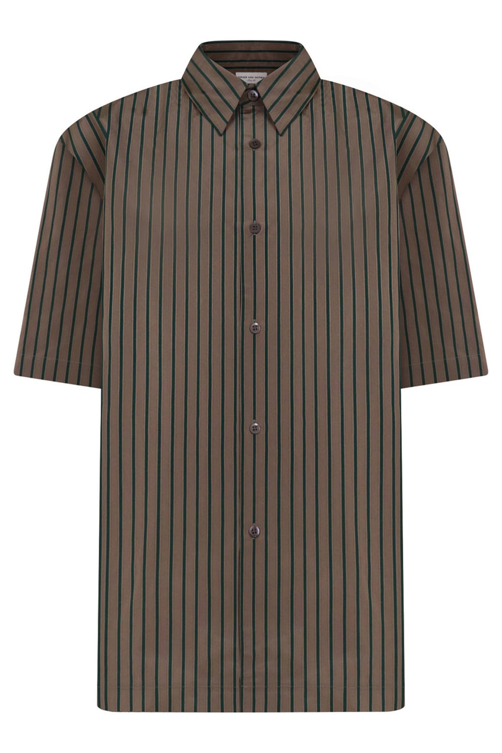 CLASEN STRIPE SHIRT | UMBER - 1