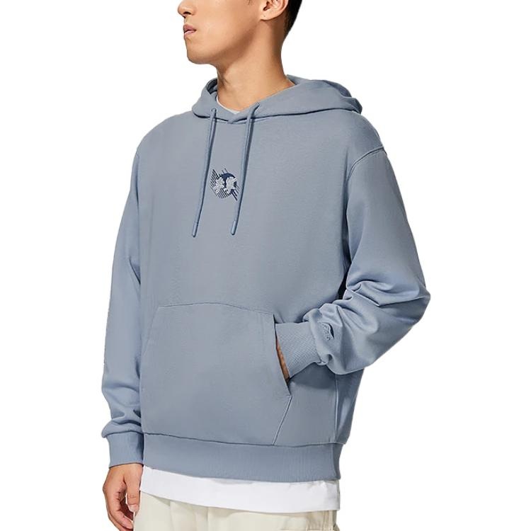 Li-Ning Lifestyle Comfort Hoodie 'Blue' AWDS921-2 - 3