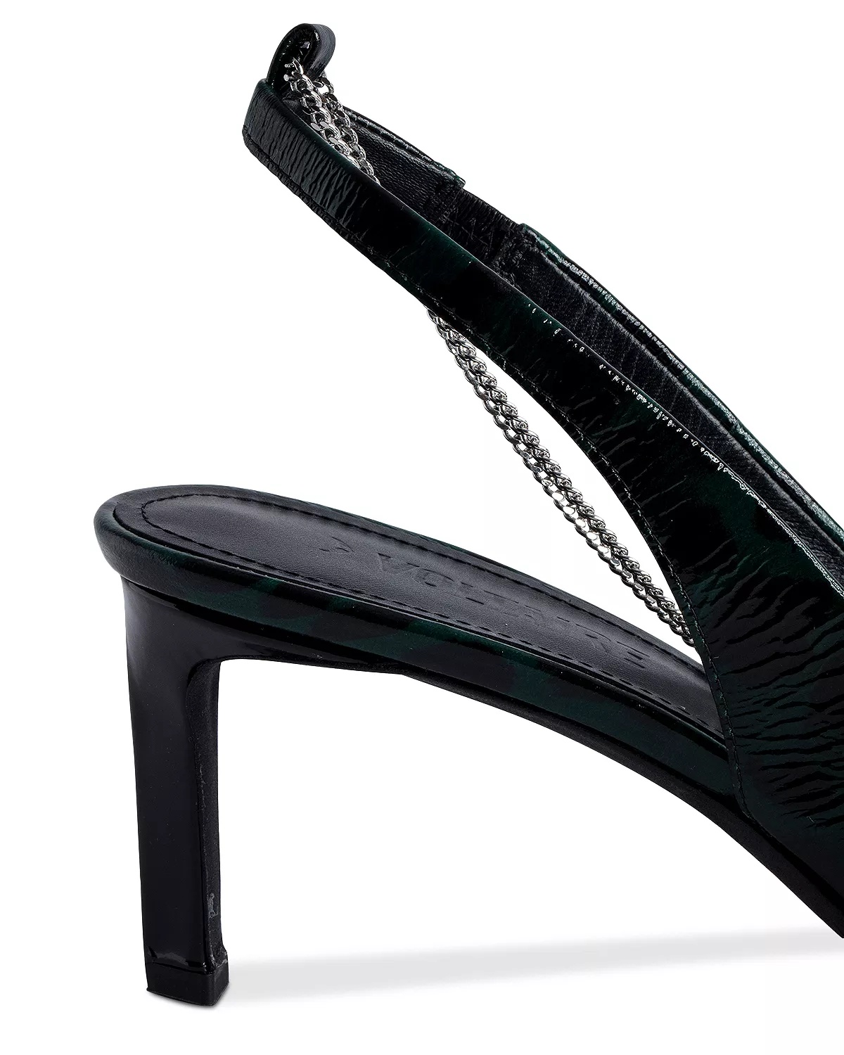 Women's First Night Pointed Toe Slingback High Heel Pumps - 6