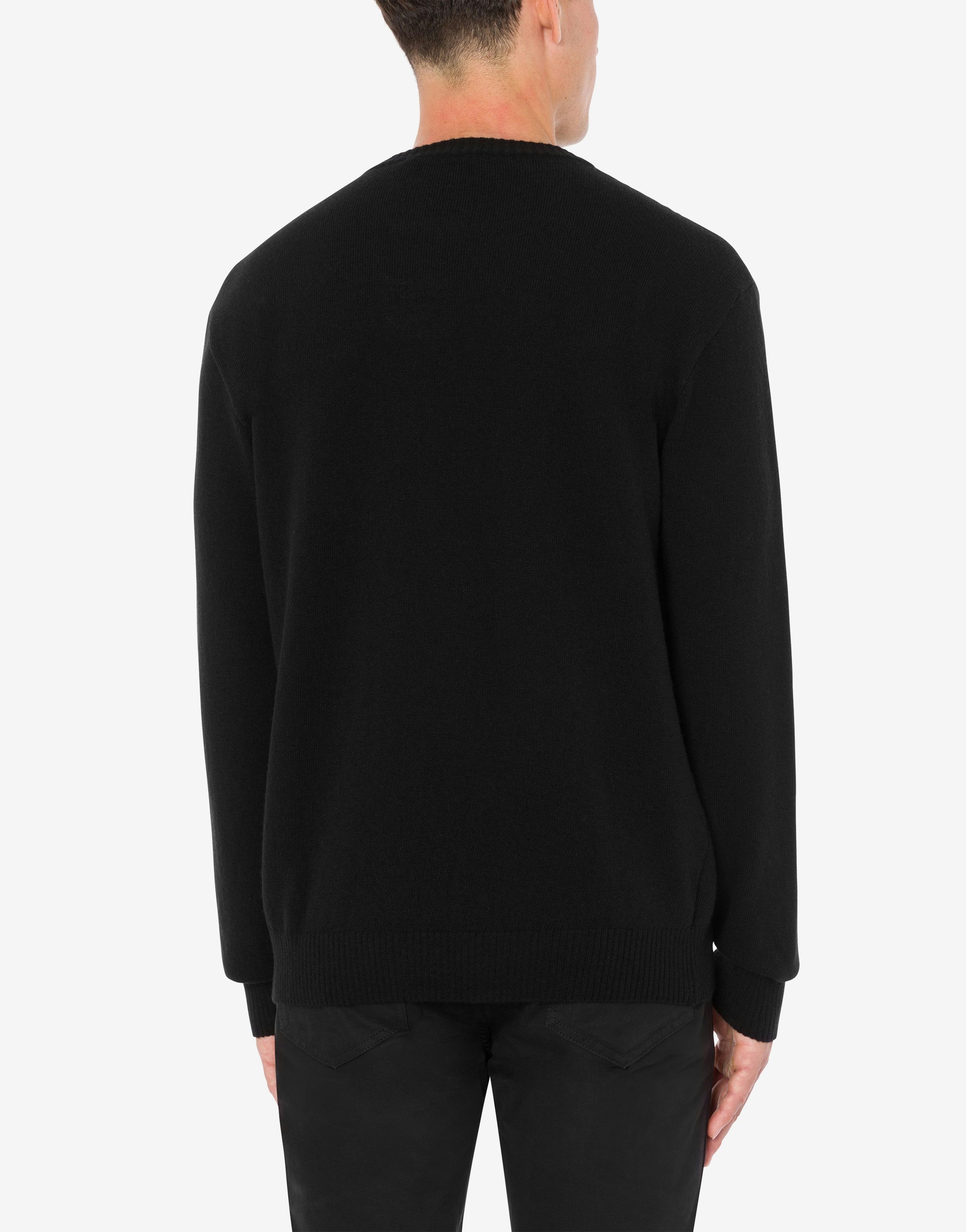 WOOL PULLOVER WITH LITTLE HEART - 3