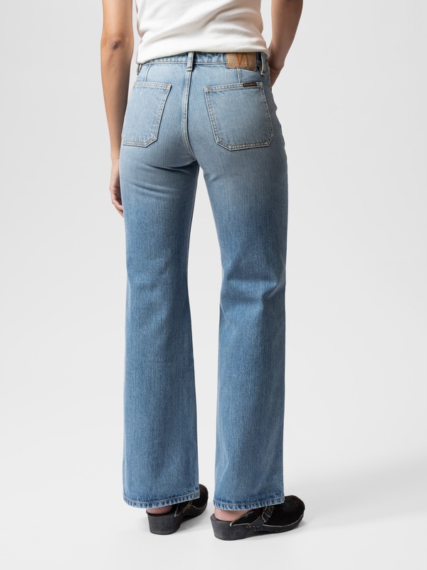 Holly Flare Denim Pants - 3