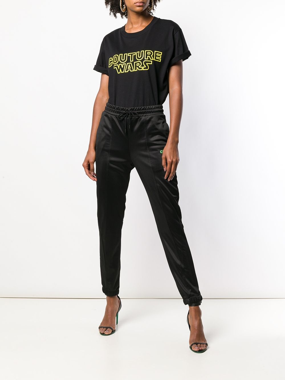 slim fit track pants - 2