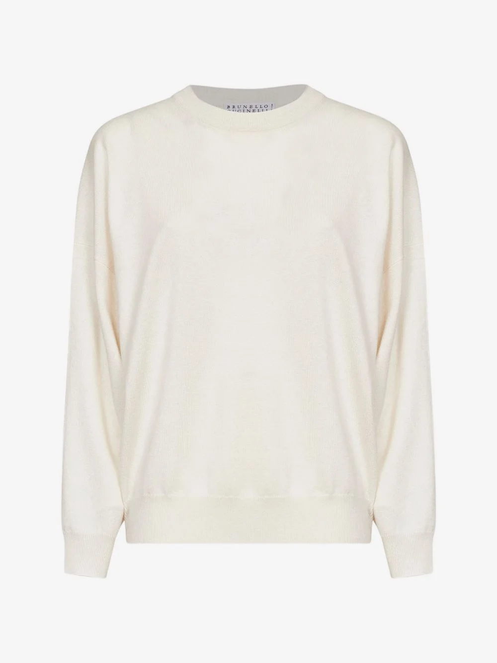 Monili-trimmed cashmere sweater - 1