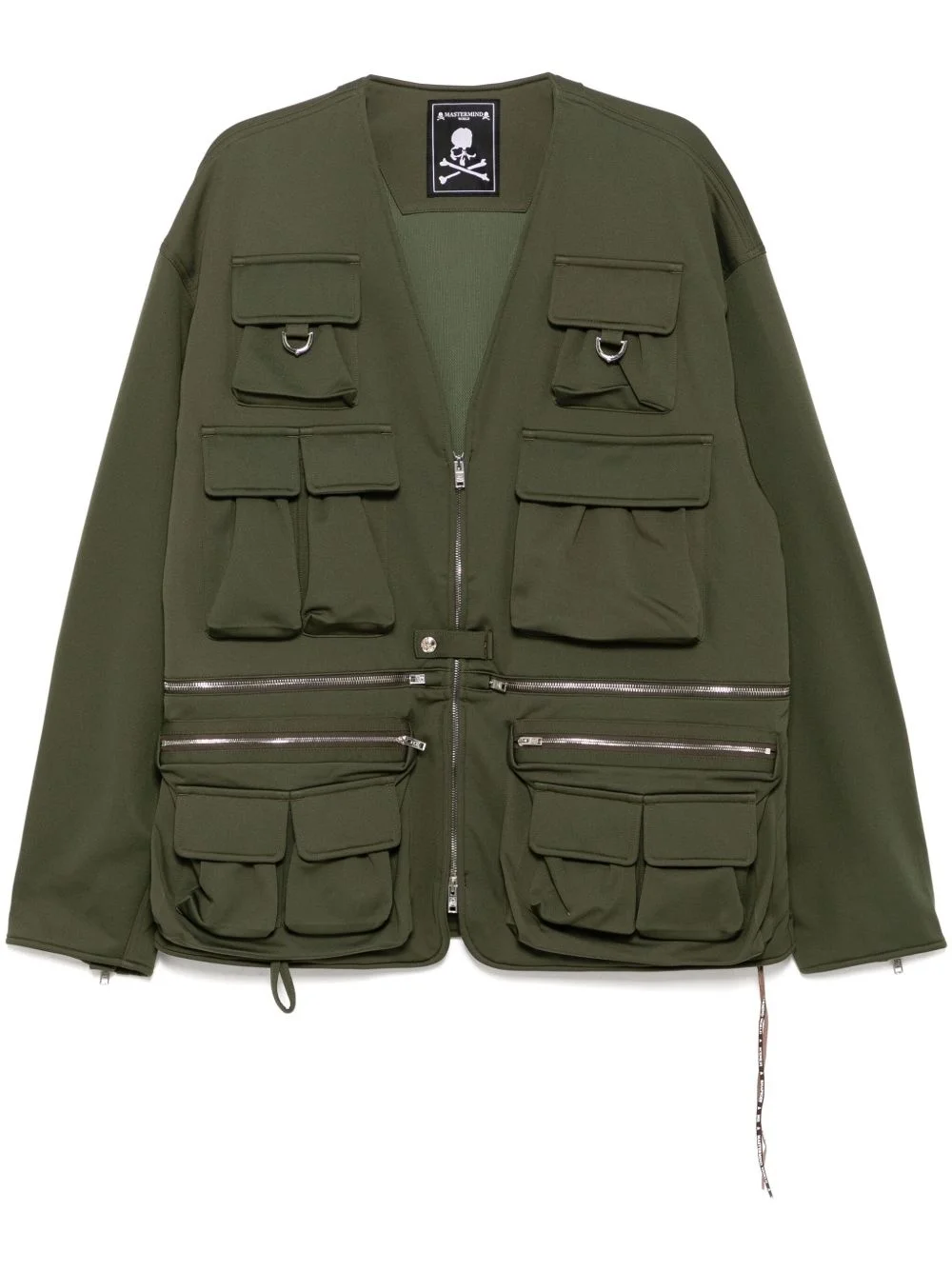embroidered-logo military jackets - 1