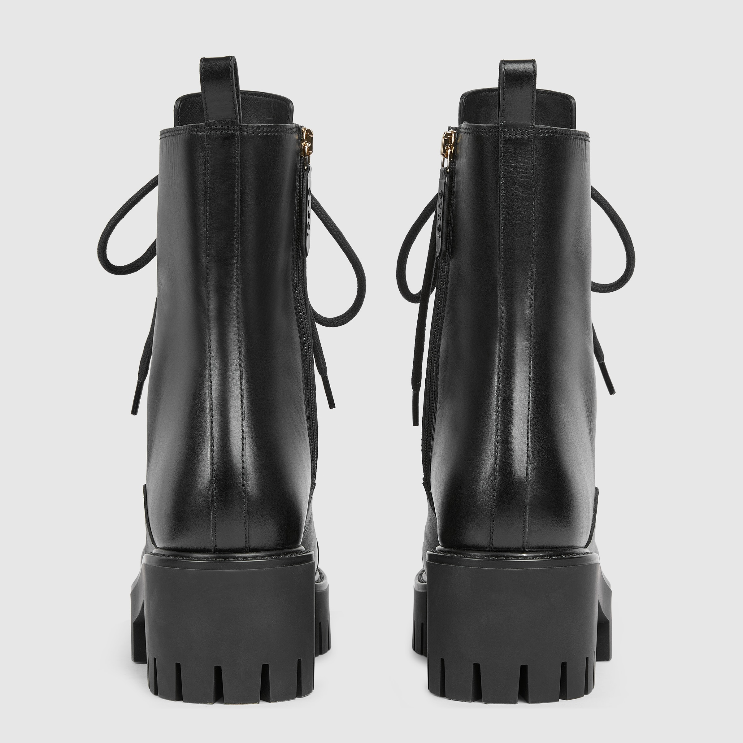 Women's lace-up ankle boot with GG - 5
