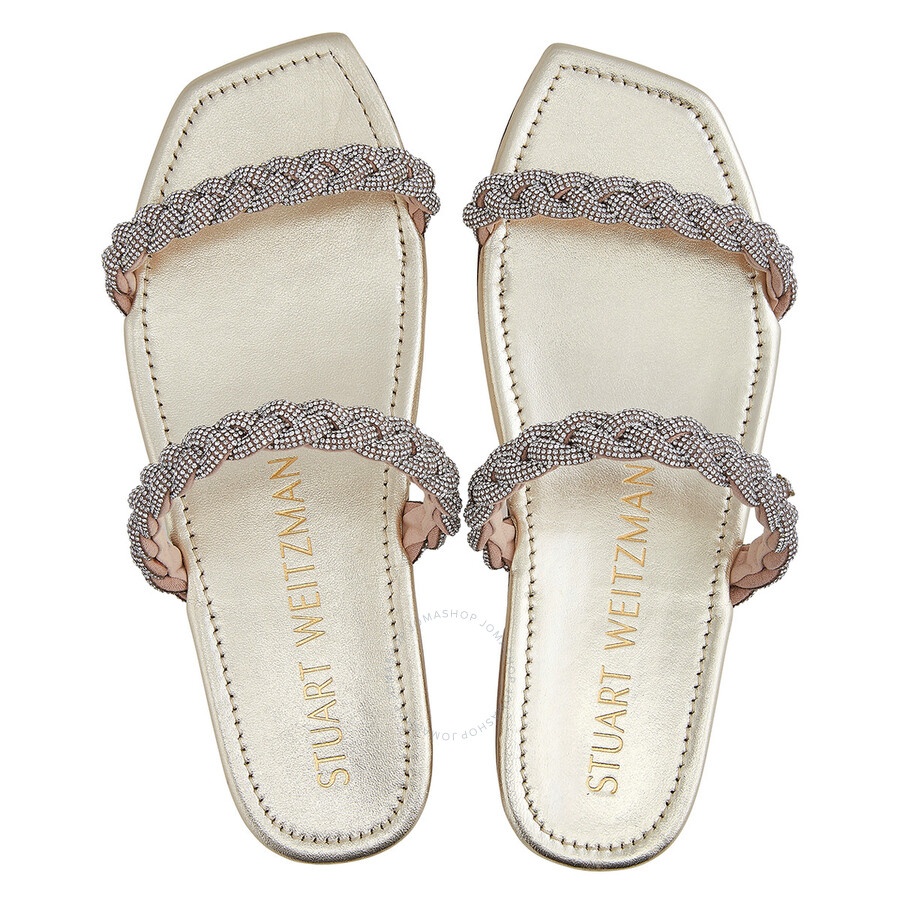 Stuart Weitzman Ladies Addison Slide Sandal - 3