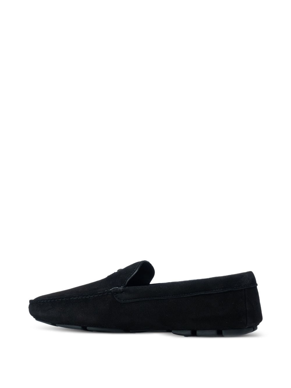triangle-logo loafers - 3