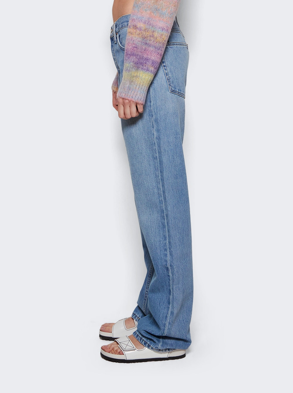 Loose Long Jeans Wasted Indigo - 4