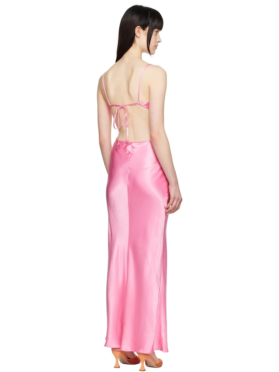 bonito ruffle maxi dress Elizabeth Tiered Ruffle Maxi Dress • Shop American Threads Women's Trendy Online Boutique Dusty Rose / L
