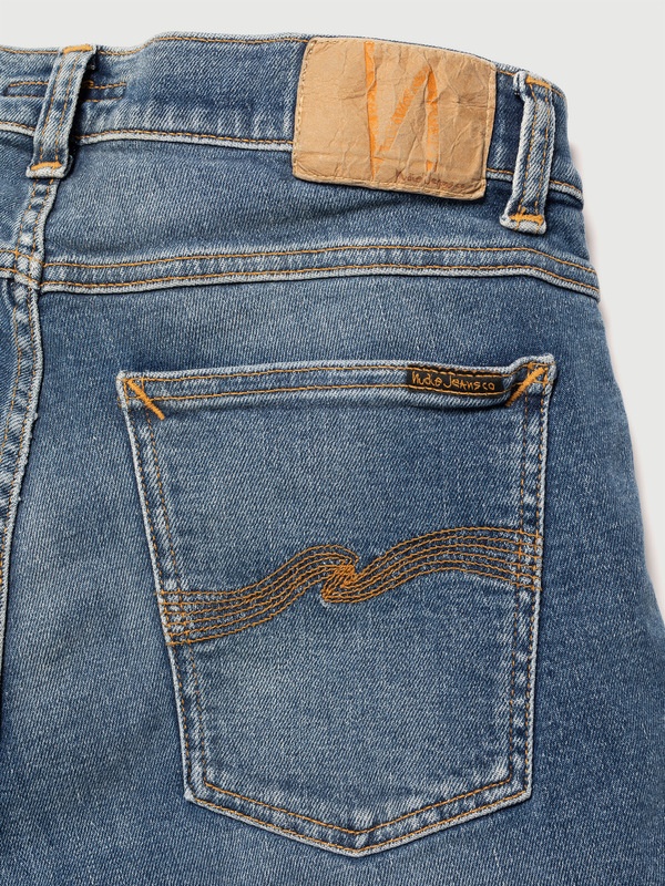 Nudie Jeans Tight Terry Inbetween Blues | REVERSIBLE