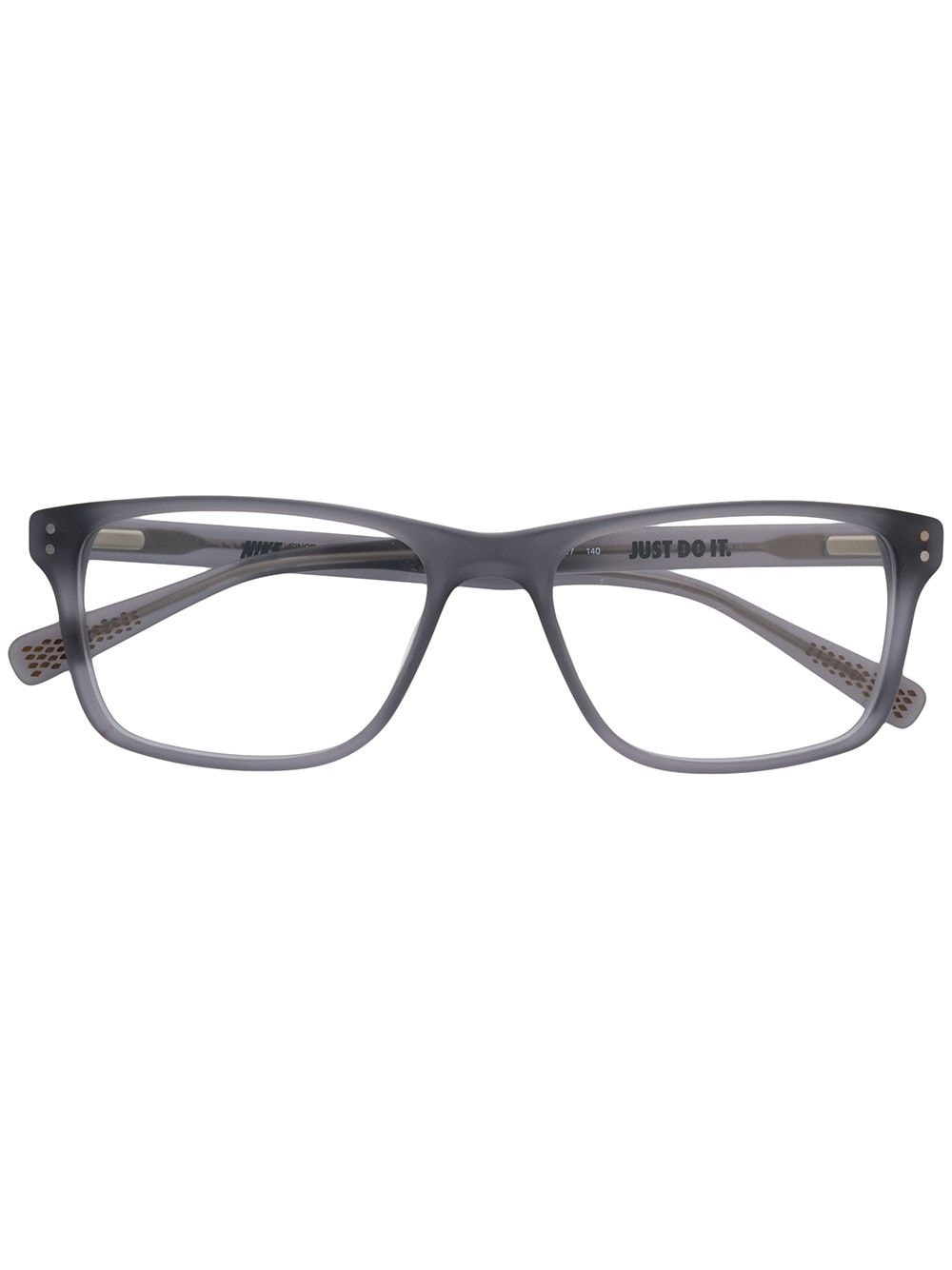 rectangular frame glasses - 1