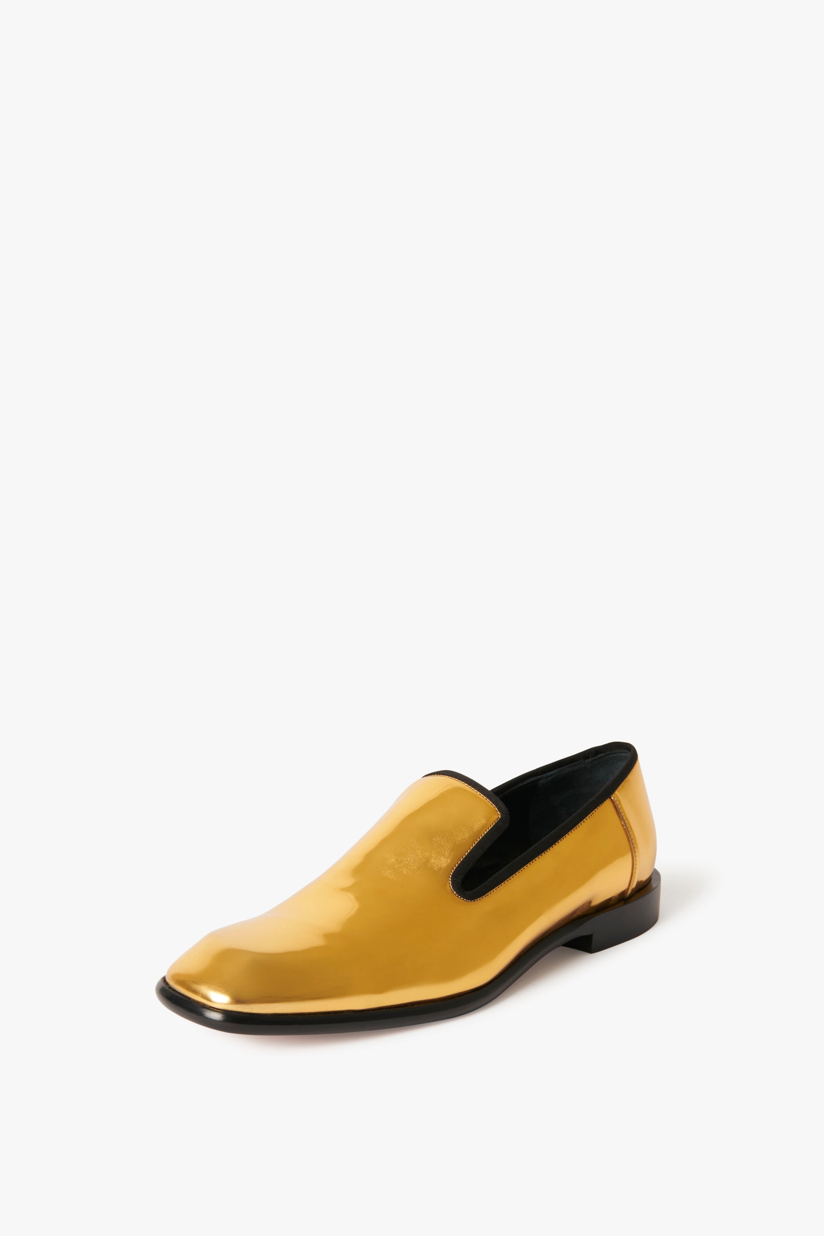 Hanna Loafer in Light Gold - 3