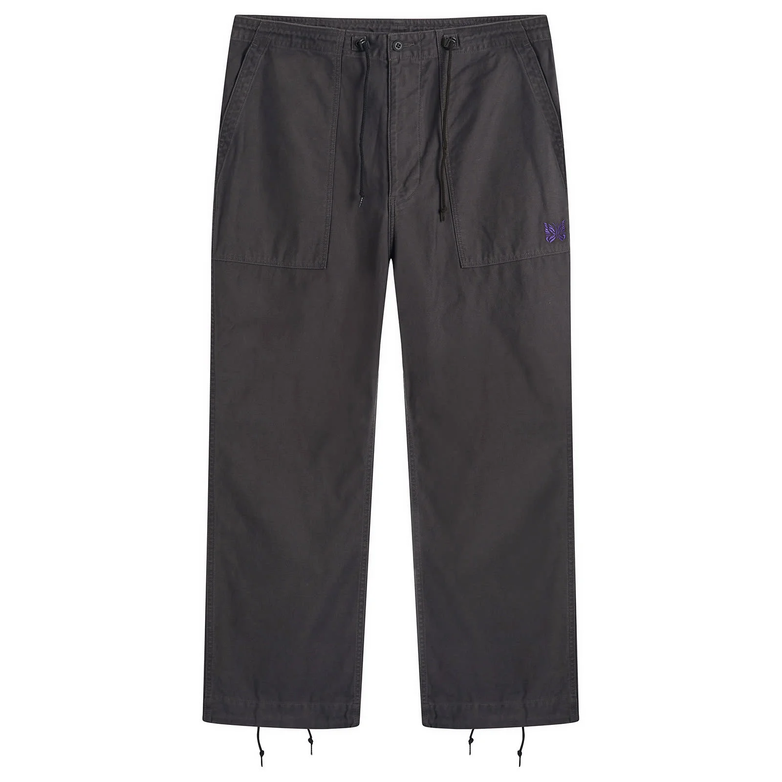 Needles Reversed Sateen String Fatigue Trousers - 1