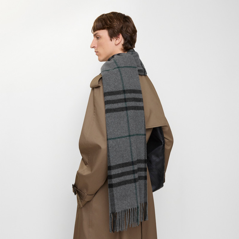 Burberry Wide Check Cashmere Scarf outlook