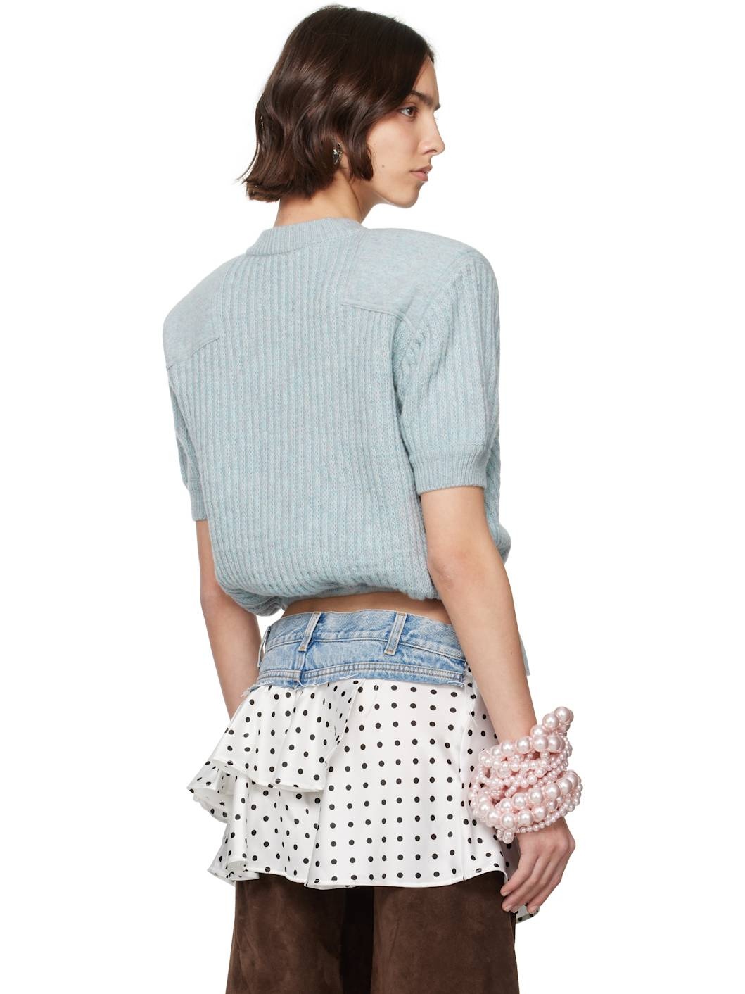 Blue Display Army Sweater - 3
